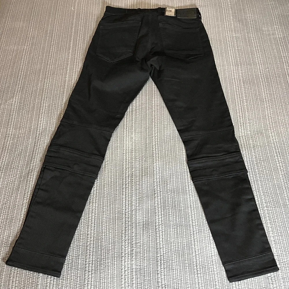 G-Star RAW Airblaze 3D Skinny Cargo Jeans 33x32‎ Black Super Stretch NWT